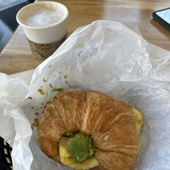opa cafe - Breakfast croissant with avocado - Mediterranean Near Me - San Francisco, California opa cafe - Breakfast croissant with avocado - Mediterranean Near Me - San Francisco, California