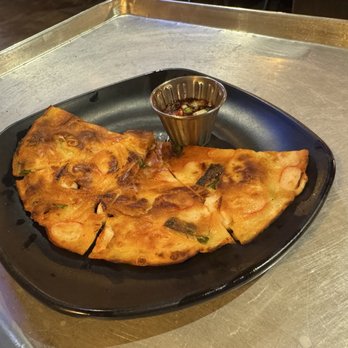 Handam BBQ - Chinatown - Seafood Scallion Pancake - Barbeque Near Me - Houston, Texas