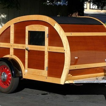 Duke's Trailer Works - A custom built teardrop trailer built from scratch for a customer - RV Repair Near Me Duke's Trailer Works - A custom built teardrop trailer built from scratch for a customer - RV Repair Near Me