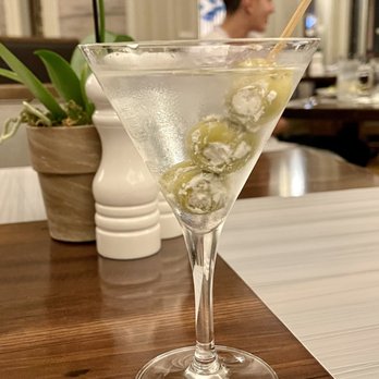 Coast - Vodka martini w blue cheese olives - New American Near Me - Amelia Island, Florida Coast - Vodka martini w blue cheese olives - New American Near Me - Amelia Island, Florida