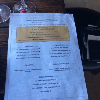 Solterra Winery & Kitchen - Flights - Wine Bars Near Me - Encinitas, California