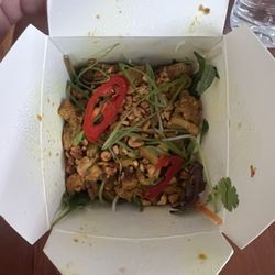 Viet Q Foods - Chili chicken over vermicelli