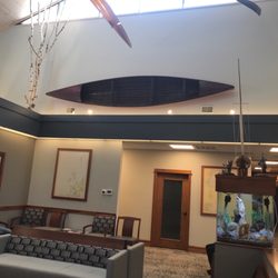 Riemer Eye Center - Boat on a wall