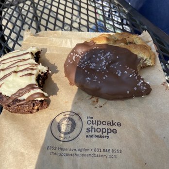 The Cupcake Shoppe and Bakery - Chocolate oatmeal and caramel chocolate chip - Desserts Near Me - Ogden, Utah The Cupcake Shoppe and Bakery - Chocolate oatmeal and caramel chocolate chip - Desserts Near Me - Ogden, Utah