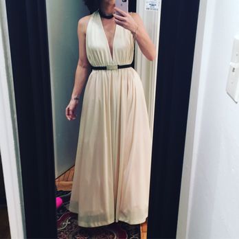 Amalgamated Costume and Design Studio - This is the dress and belt I wore for the Old Hollywood Glamour themed ball. From Amalgamated Costume and design studio - Used, Vintage & Consignment Near Me - Laurel, Delaware