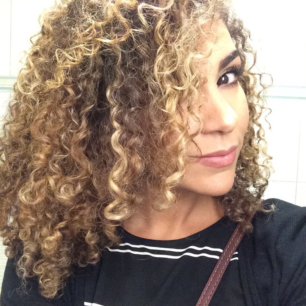 Before! I have very thick curly hair Before! I have very thick curly hair