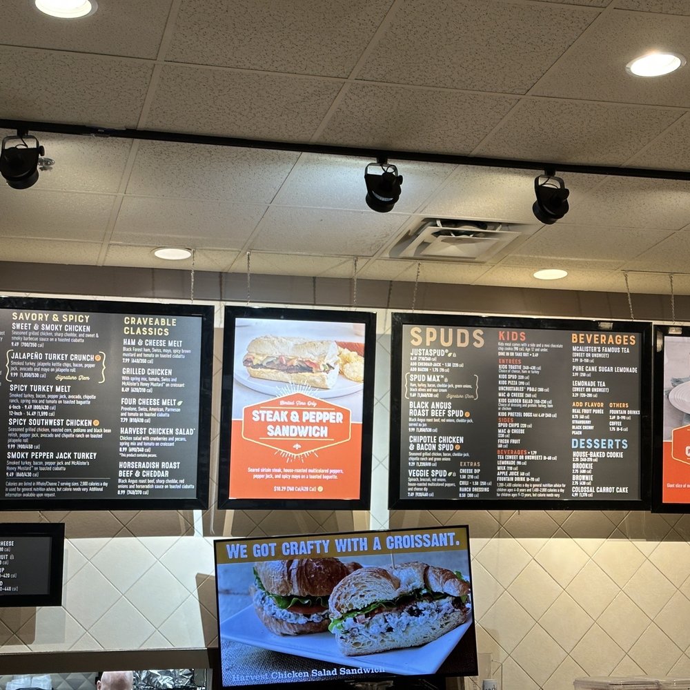 McAlister's Deli - Right menu - Delis Near Me - Lafayette, Indiana McAlister's Deli - Right menu - Delis Near Me - Lafayette, Indiana