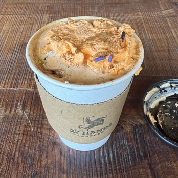 17 Hands Coffee - Headless Horseman macchiato - hot - Coffee & Tea Near Me - Virginia Beach, Virginia