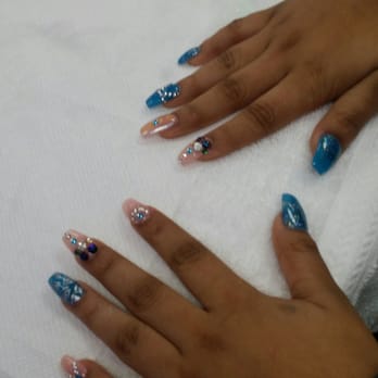 Nail Art II - Final pic my daughter loving it now she's ready for her sweet sixteen - Nail Salons Near Me - Essex, Maryland Nail Art II - Final pic my daughter loving it now she's ready for her sweet sixteen - Nail Salons Near Me - Essex, Maryland