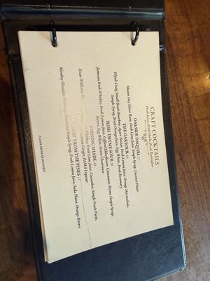 Menu photo 6 Oakside Big Bear Lake, CA