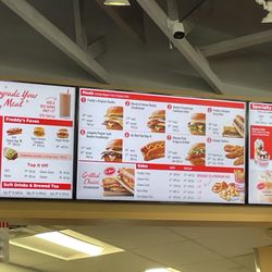 Freddy's Frozen Custard & Steakburgers - Menu board