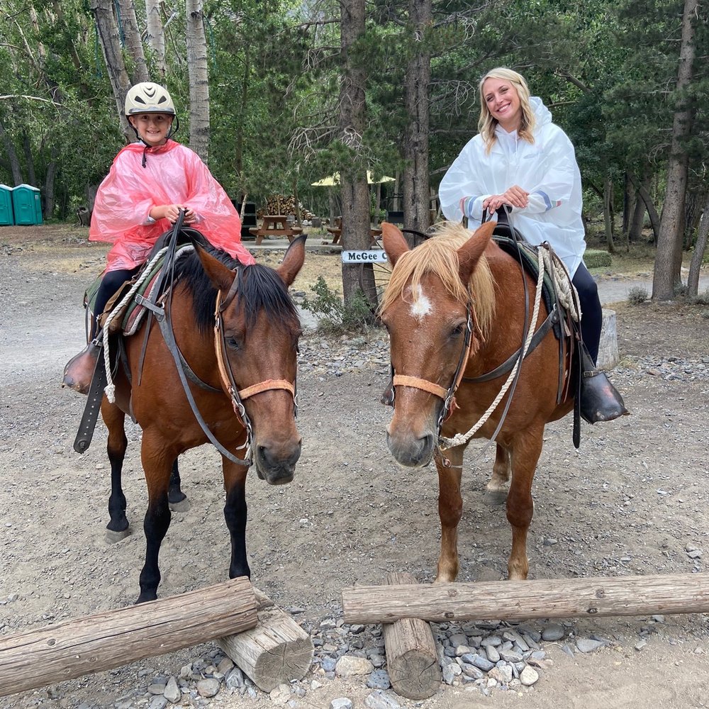 Getting ready for our ride.