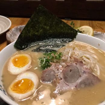 G-men Ramen - Miso Ramen with Ajitama, so good! - Ramen Near Me - Richmond, British Columbia