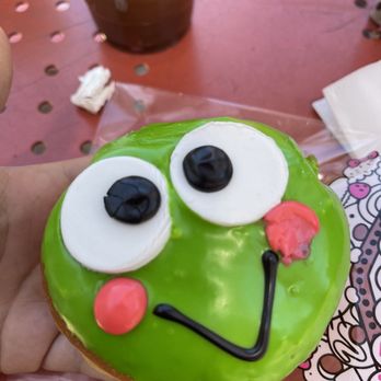 Hello Kitty Cafe - Keroppi donut - Desserts Near Me - Las Vegas, Nevada