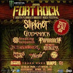 Fort Rock Festival - Fort Rock Festival 2015 line up, Ft Myers