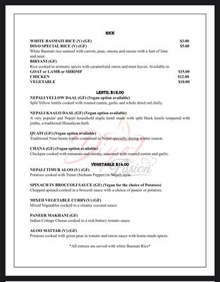 Menu photo 7 Diyo Fusion Lancaster, PA