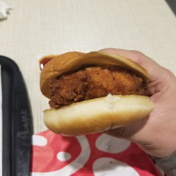 Chick-fil-A - The chicken was good, but as usual their bun was dry. - Fast Food Near Me - Carlisle, Pennsylvania Chick-fil-A - The chicken was good, but as usual their bun was dry. - Fast Food Near Me - Carlisle, Pennsylvania