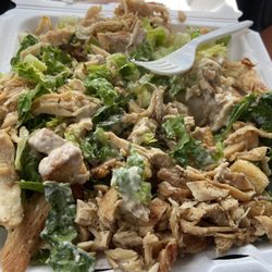 YaYa's Flame Broiled Chicken - Large chicken Caesar salad