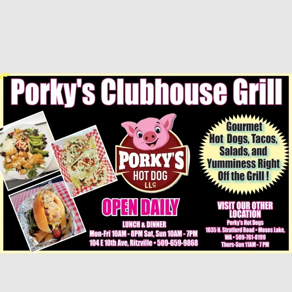 Porkys Clubhouse Grill Logo