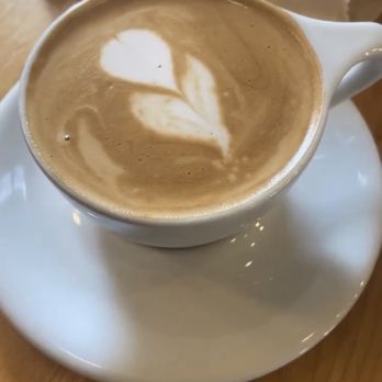 Merit Coffee - Vanilla cappuccino w/ almond milk - Coffee & Tea Near Me - Austin, Texas