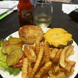 Elks Lodge No 1229 - Delicious Burger and Fries
