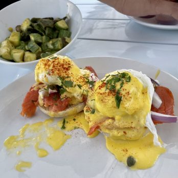 Toast Kitchen & Bar - Santa Bacon Benedict - Breakfast & Brunch Near Me - Brea, California Toast Kitchen & Bar - Santa Bacon Benedict - Breakfast & Brunch Near Me - Brea, California