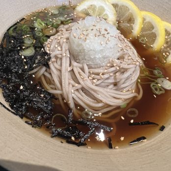 Tonkatsu Kuro - Lemon Soba so refreshing! - Japanese Near Me - Honolulu, Hawaii Tonkatsu Kuro - Lemon Soba so refreshing! - Japanese Near Me - Honolulu, Hawaii