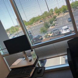 Calming view while waiting in medical room