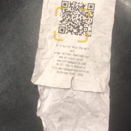 QR note phone camera can not detect it QR note phone camera can not detect it