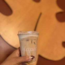 Maple Street Biscuit Company - Old City - Maple Vanilla Latte with oat milk and cold foam