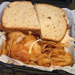 Build Your Own Sandwich - My turkey version on whole wheat.