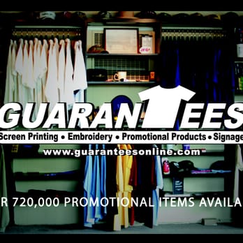 Guarantees Screen Printing - Screen Printing Near Me - Greenville, North Carolina Guarantees Screen Printing - Screen Printing Near Me - Greenville, North Carolina