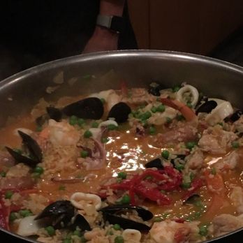 Ninety Acres - Paella cooking - New American Near Me - Peapack, New Jersey