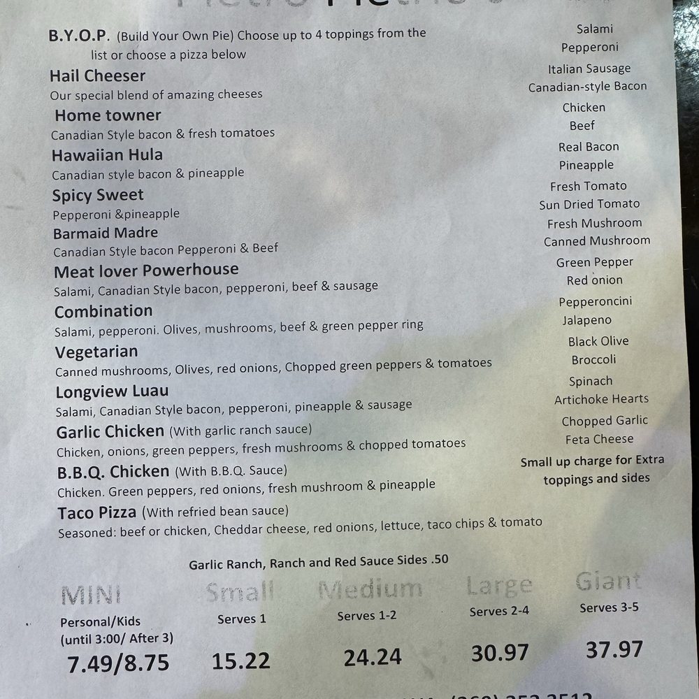 Pie@Trios - Pizza Near Me - Longview, Washington
