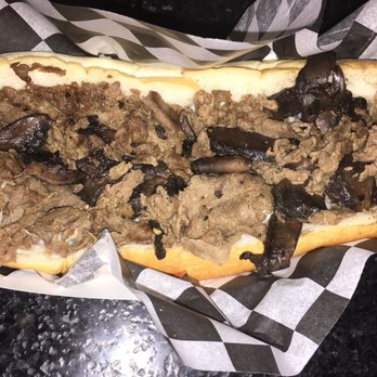 Cleavers - Cheesesteak with provolone and mushrooms - Cheesesteaks Near Me - Philadelphia, Pennsylvania
