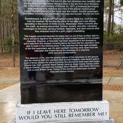 Lynyrd Skynyrd Monument - Closeup of monument