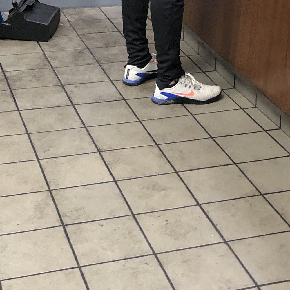 Whataburger - Dirty floor with promising cleaning supplies by the dudes feet. This is where you order your food. - Fast Food Near Me - Houston, Texas Whataburger - Dirty floor with promising cleaning supplies by the dudes feet. This is where you order your food. - Fast Food Near Me - Houston, Texas