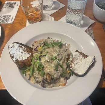 Maya - Sharondale Mushroom Risotto was excellent. Really enjoyed this dinner. - Southern Near Me - Charlottesville, Virginia