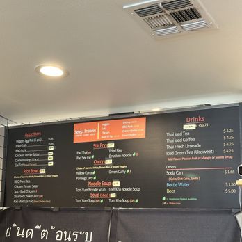 HUNGRY BOY Thai Cafe' - Menu - Thai Near Me - Fountain Valley, California