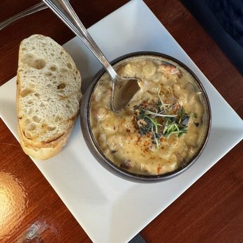 Fjord Steakhouse - Seafood chowder (my husband absolutely loved it and said he'd come back just for this chowder! It was also only about $10. Win win!) - Steakhouses Near Me - Poulsbo, Washington