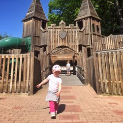 Cushing Memorial Park - Entrance to Fort Cushing playground