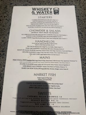 Menu photo 2 Whiskey & Water Blue Ridge, GA Menu photo 2 Whiskey & Water Blue Ridge, GA
