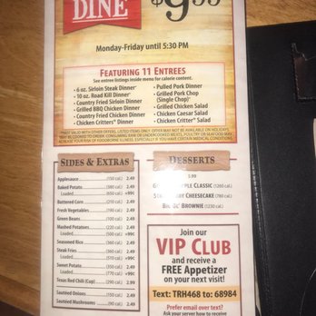 Texas Roadhouse - Early dinner option!! - Steakhouses Near Me - Goodyear, Arizona Texas Roadhouse - Early dinner option!! - Steakhouses Near Me - Goodyear, Arizona
