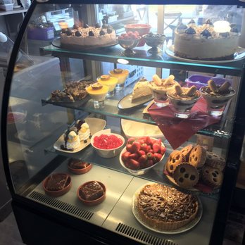 Amici Ristorante - The dessert cabinet. We didn't try them though. Too full! - Italian Near Me - Portstewart, CLR