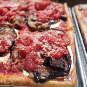 Carnegie Pizza - Eggplant slice. TRY IT! - Pizza Near Me - New York, New York Carnegie Pizza - Eggplant slice. TRY IT! - Pizza Near Me - New York, New York