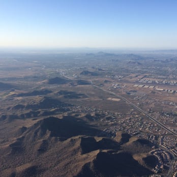 Apex Balloons - View of Phoenix in the air. - Hot Air Balloons Near Me - Phoenix, Arizona