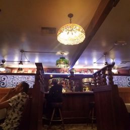 View from our booth... they were crowded tonight, but the steaks were awesome!