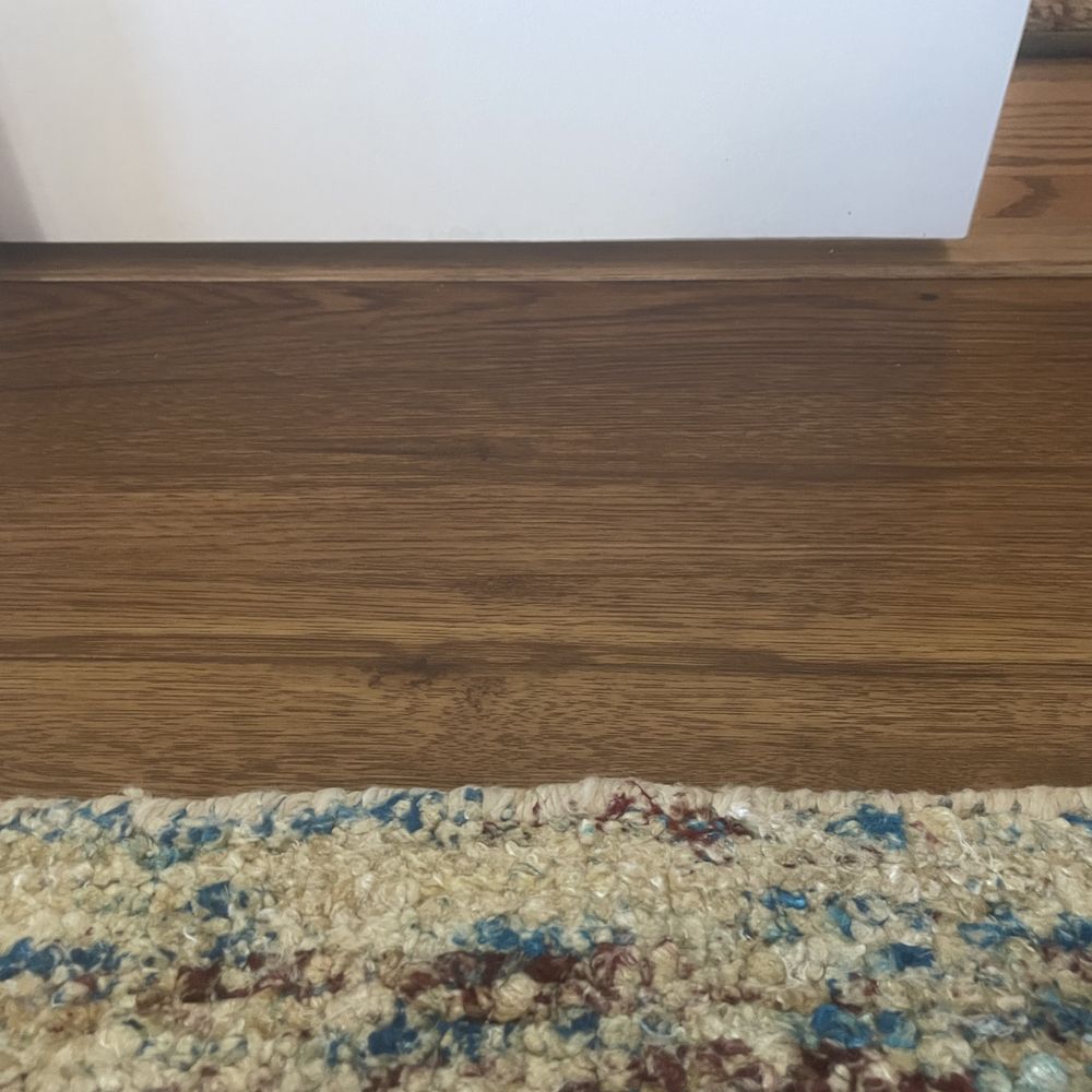 Carpet Spectrum - Newly installed reducer.  It matches my flooring and is thin enough to accommodate my sliding pocket doors. - Carpeting Near Me - Lomita, California