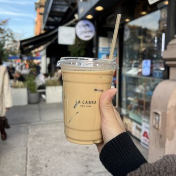 La Cabra - Iced Latte - Bakeries Near Me - New York, New York