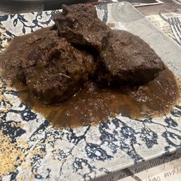 Braised beef cheek Braised beef cheek